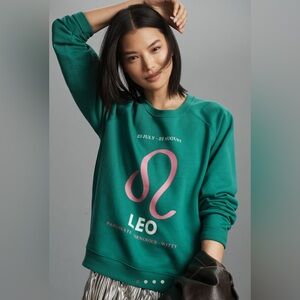 The Zodiac Sweatshirt by Catherine O'Sullivan. Size: Medium by Anthropologie
